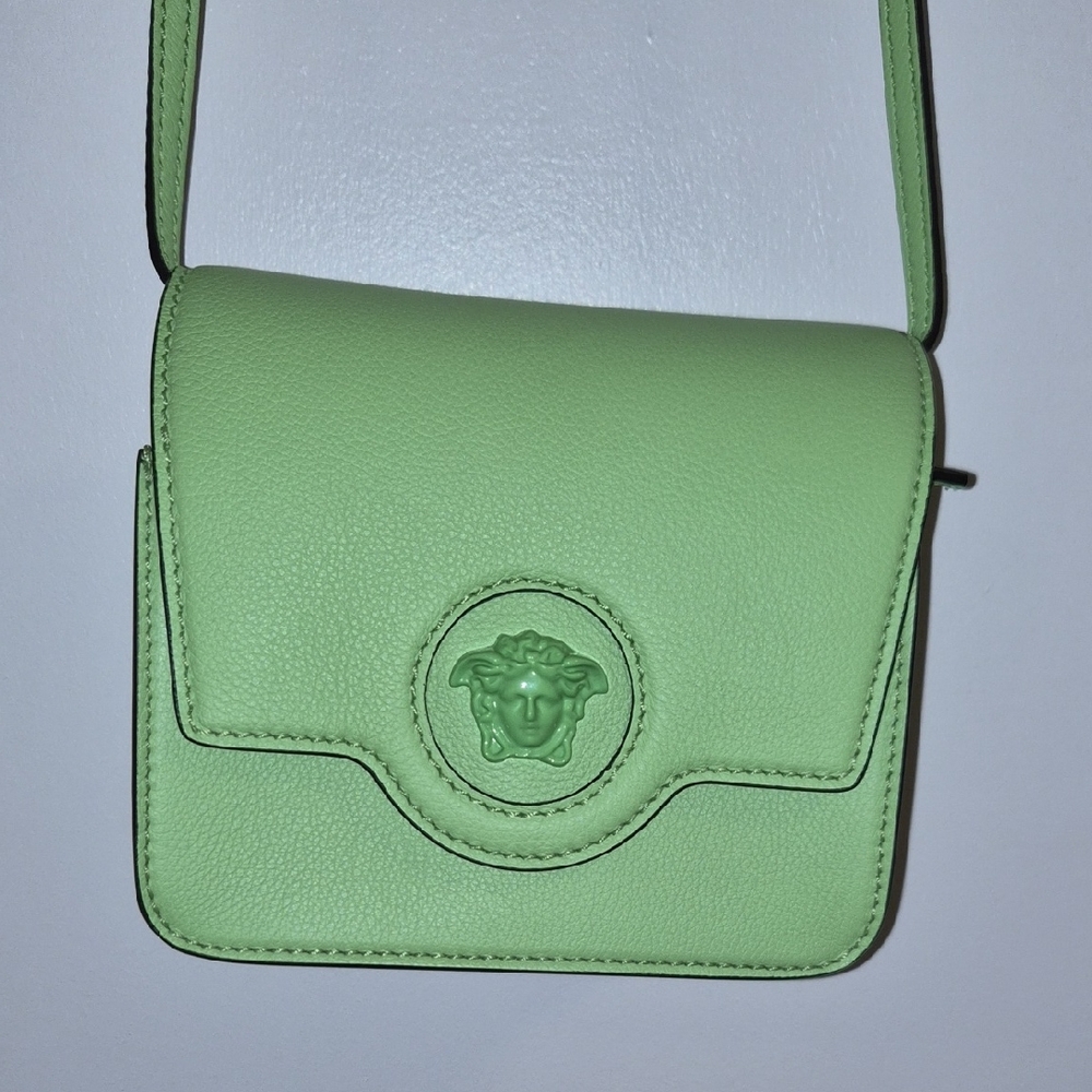Versace Light Green Crossbody Bag